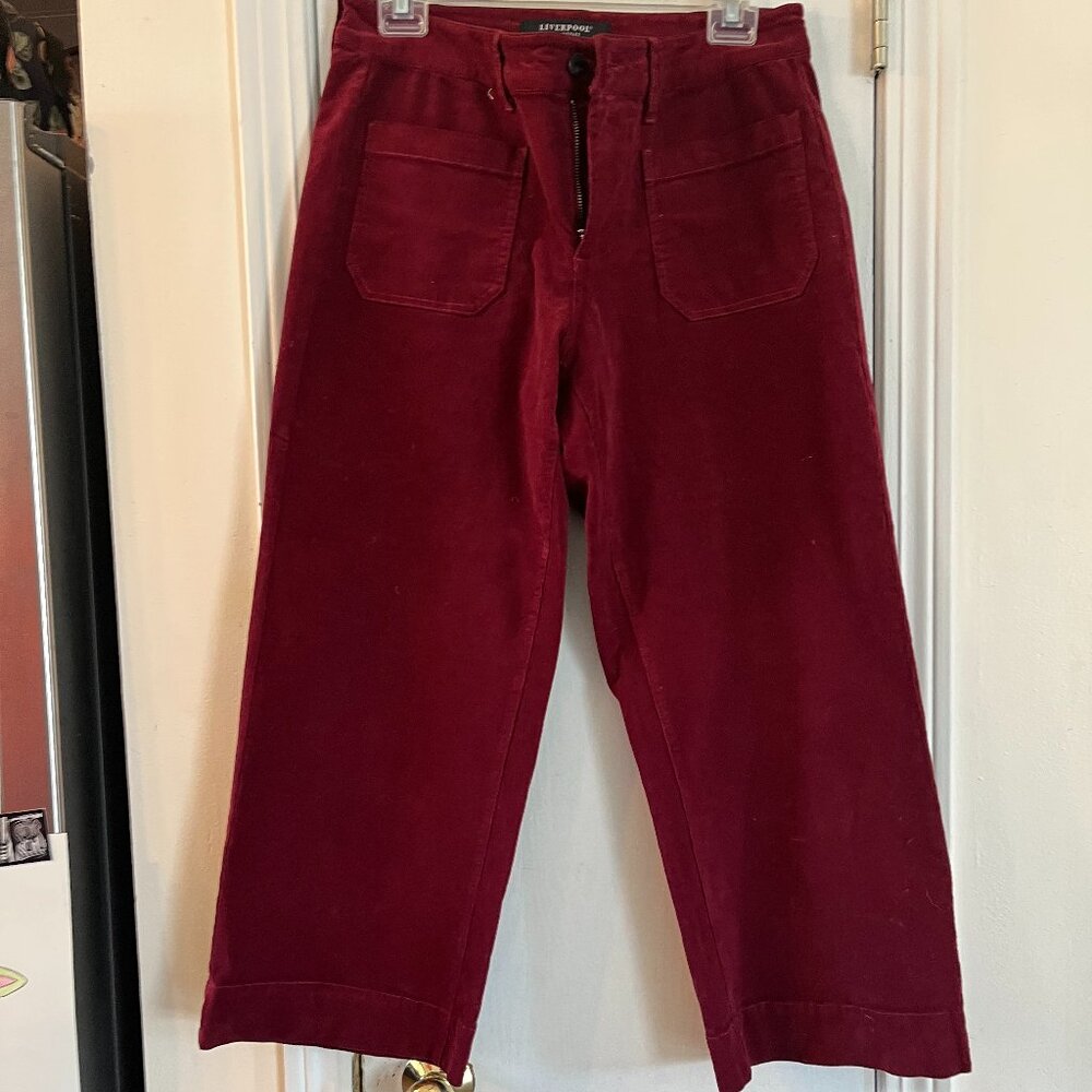 Liverpool Cropped Corduroys